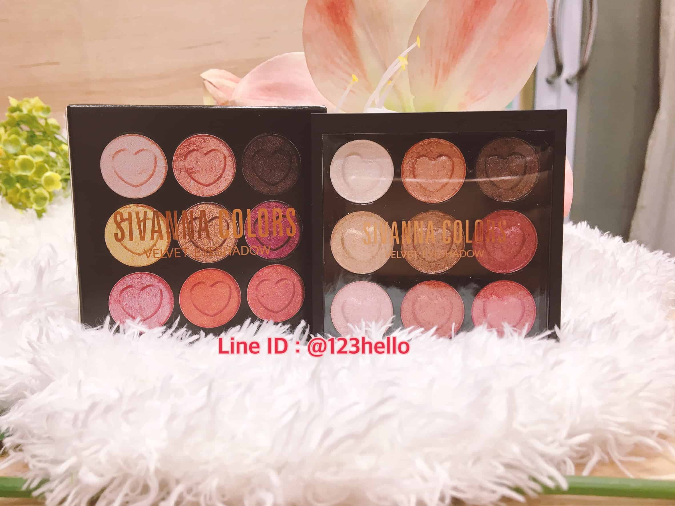 Sivanna Colors Velvet Eyeshadow HF4002 8g.ซีเวนน่า คัลเลอร์ เวลเวท อายแชโดว์ 8 กรัม