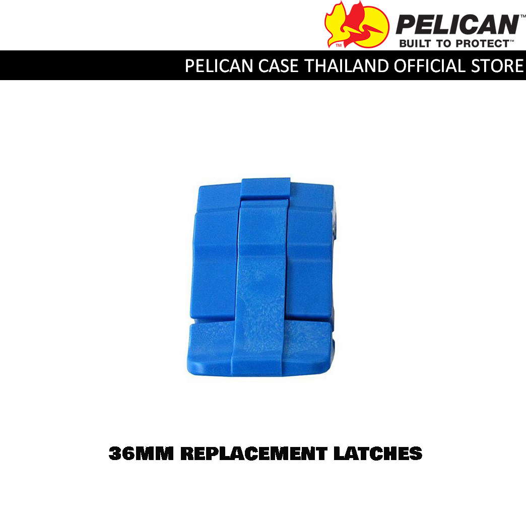 Pelican Replacement 36mm Latches - Blue - อะไหล่ล๊อคกระเป๋าขนาด 36mm