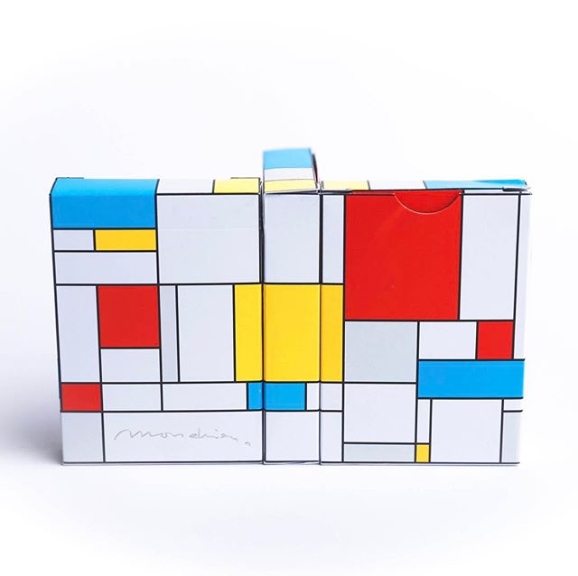 Mondrian Playing Cards