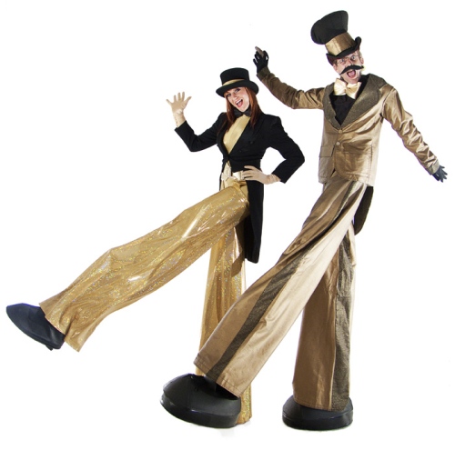 ตลกขายาว / Stiltwalker