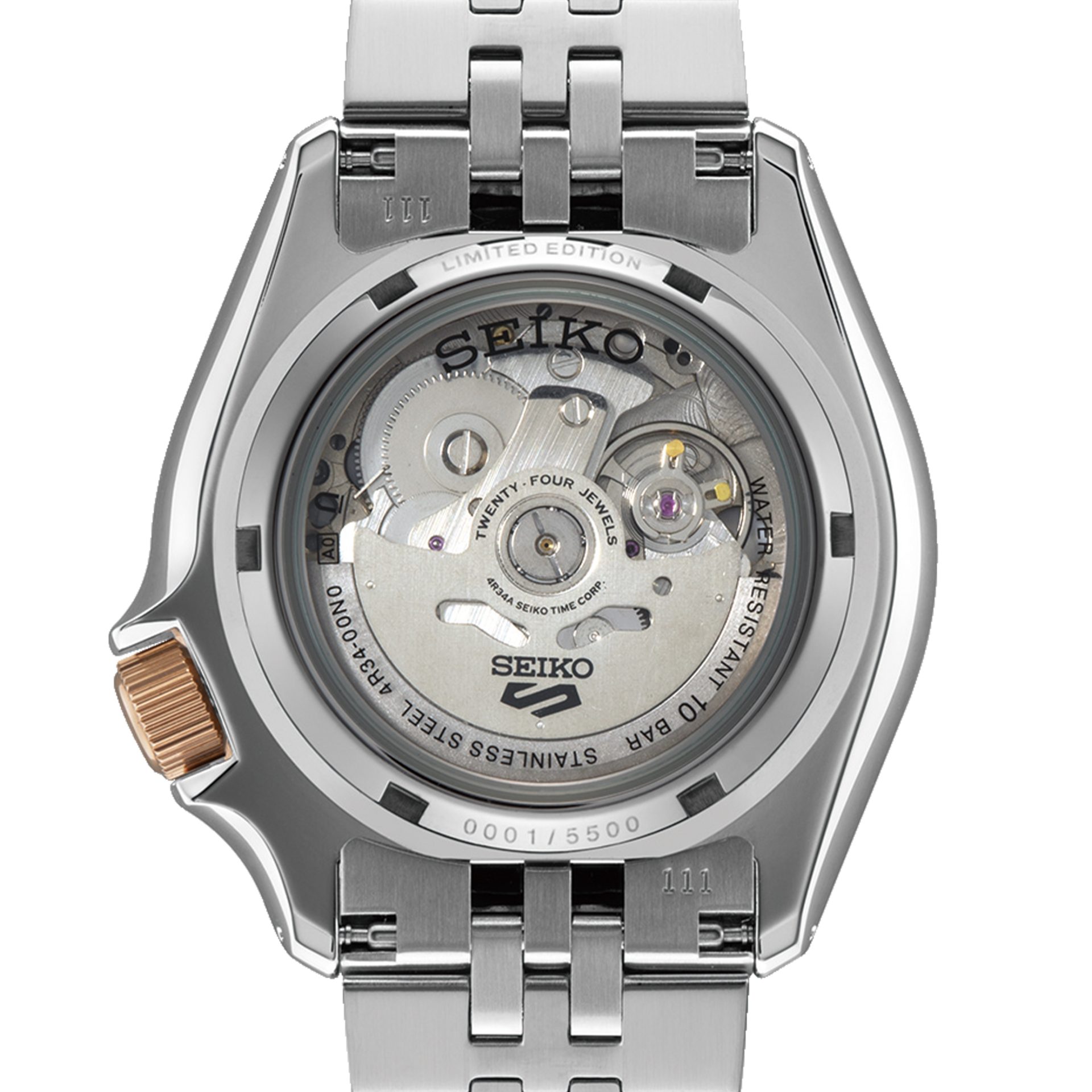 นาฬิกาผู้ชาย Seiko 5 Sports SKX Series GMT Asia-Pacific Limited Edition รุ่น SSK046K ไซโก