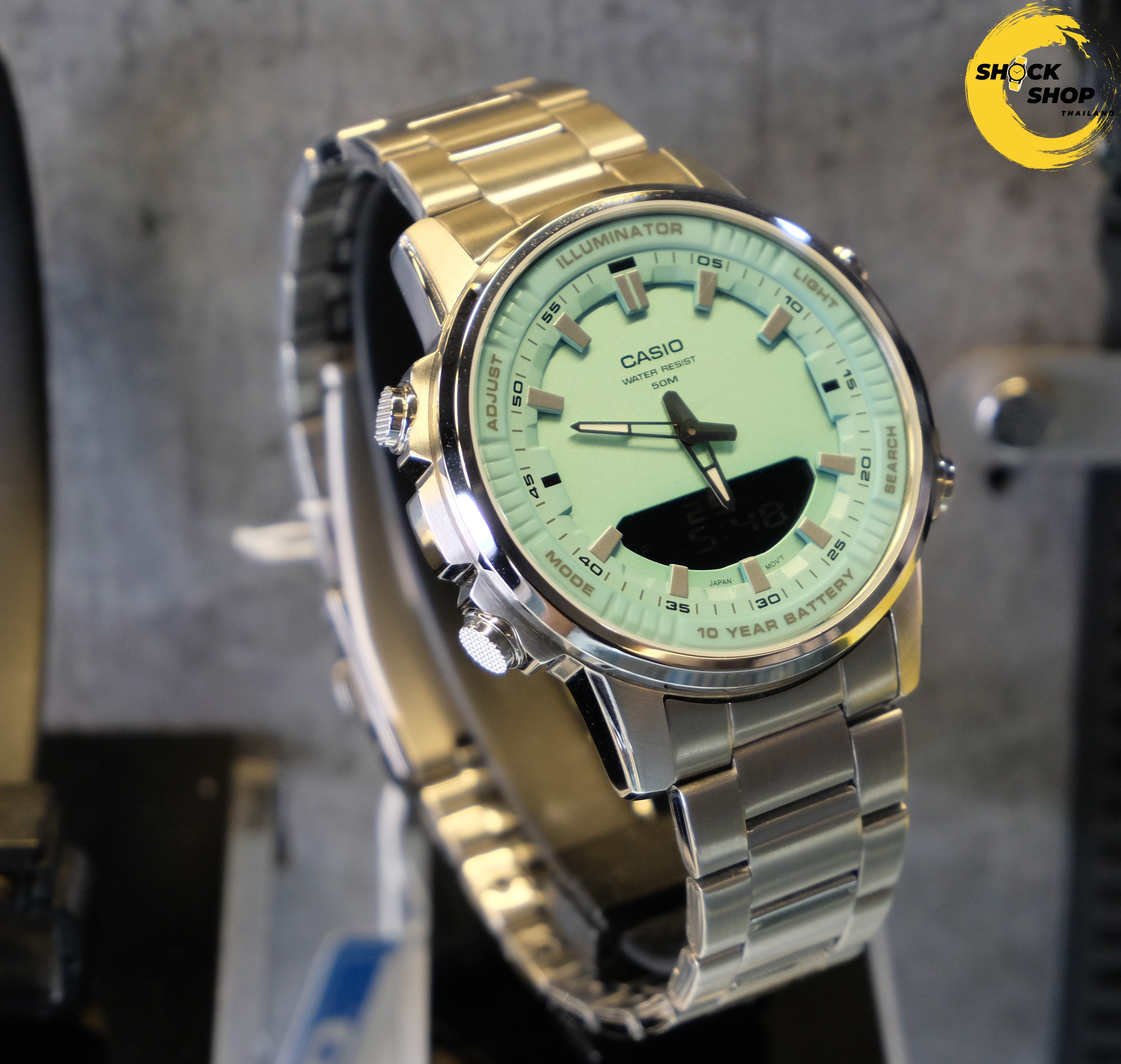 นาฬิกาผู้ชาย Casio รุ่น AMW-880D-2A2V คาสิโอ