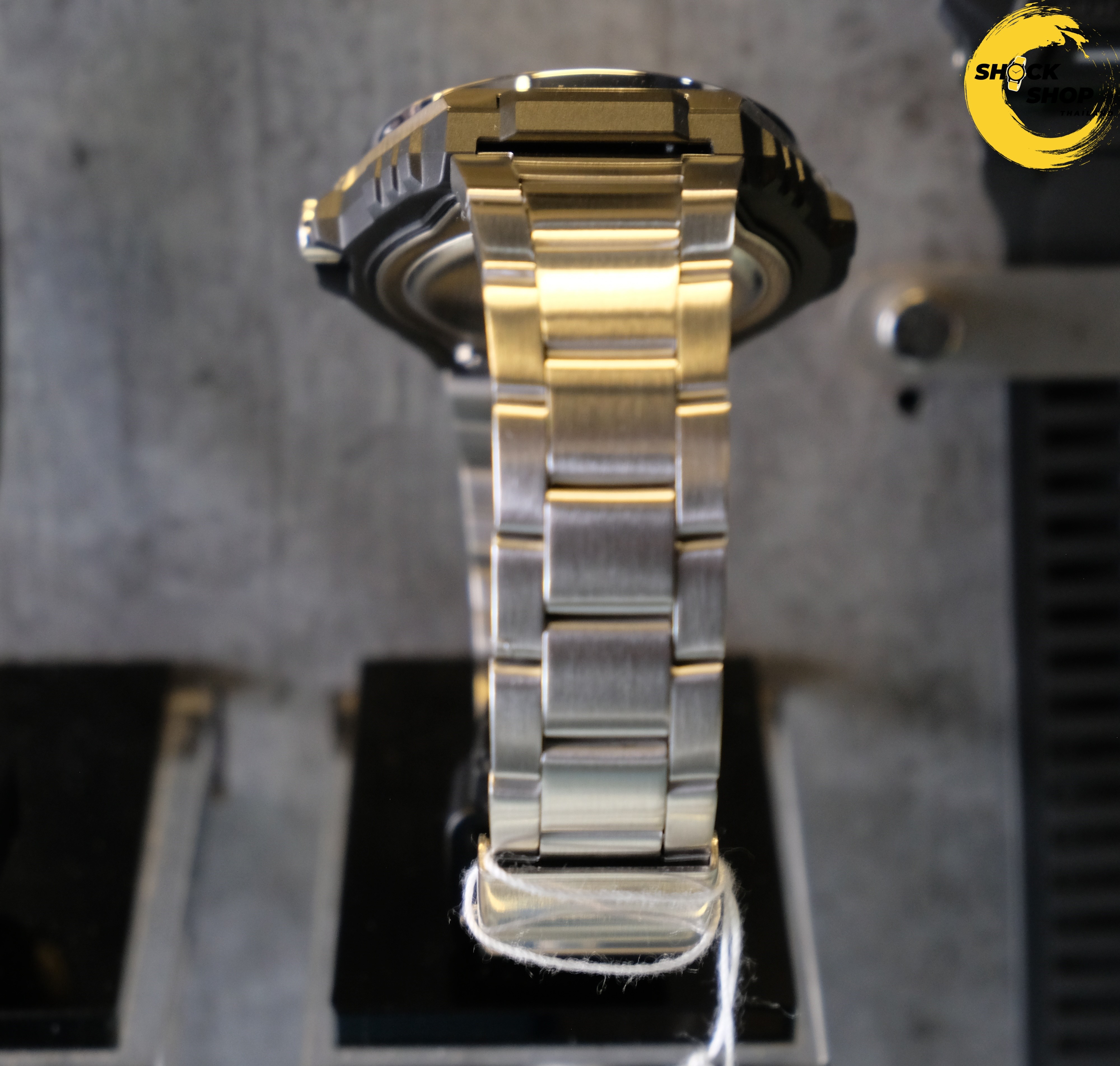 CASIO นาฬิกาผู้ชาย รุ่น MWA-100HD-1AV วัสดุสเตนเลสสตีล สีดำ คาสิโอ