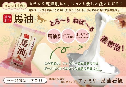 Pelican horse oil family soap