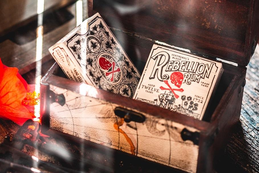 Rebellion Rum Salt and Bone Playing Cards