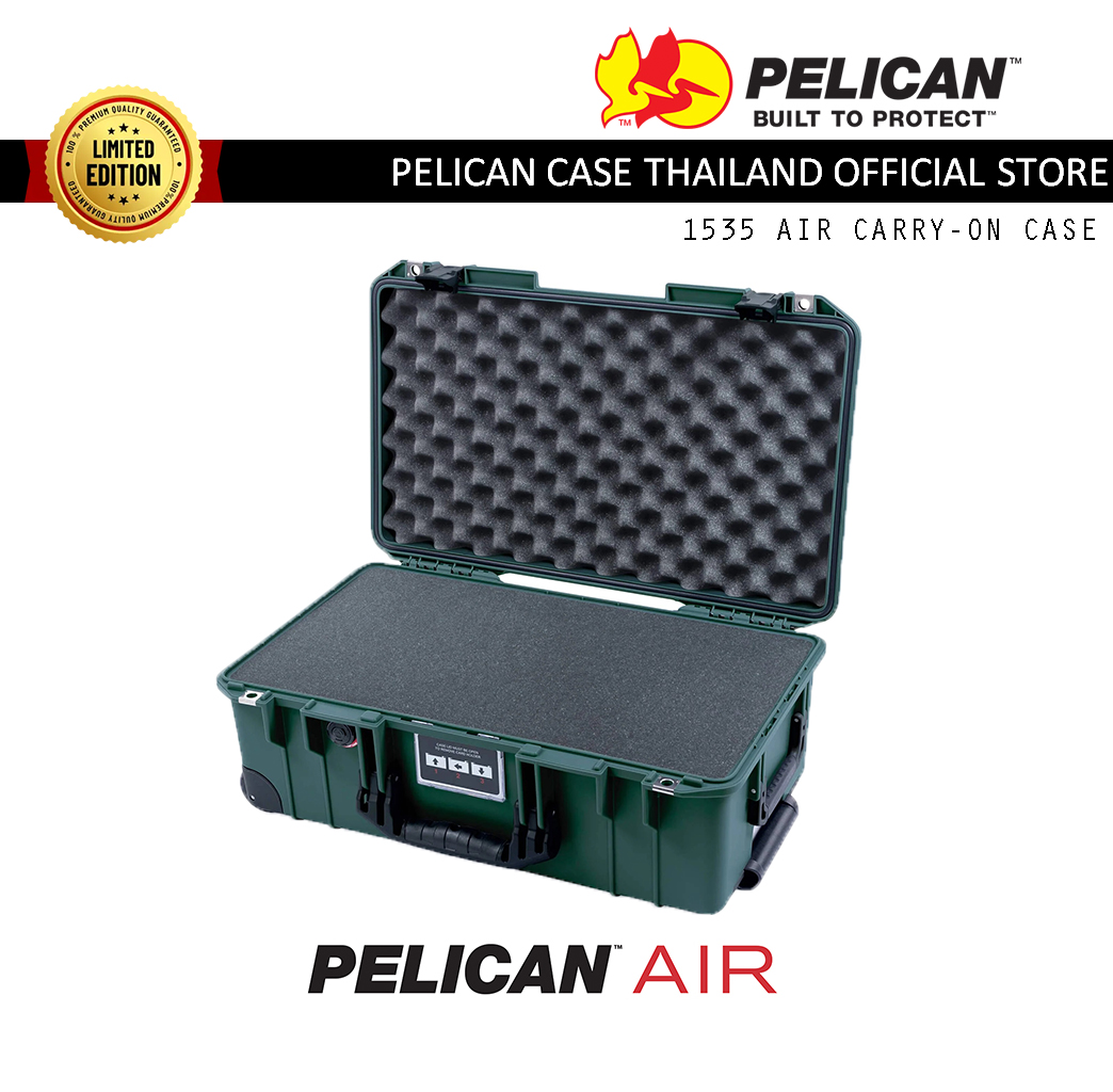 Pelican 1535 Air Case with Foam - Trekking Green [Limited Edition]