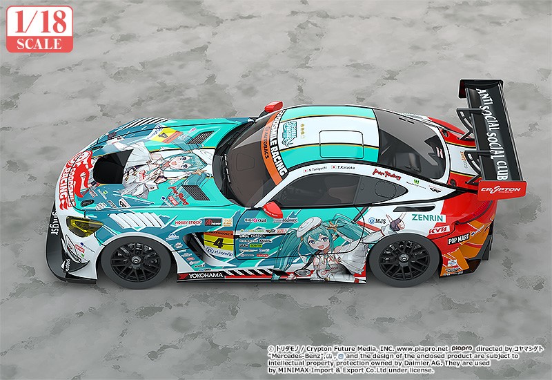 Hatsune Miku Itasha AMG 2023 Season Opening Ver.
