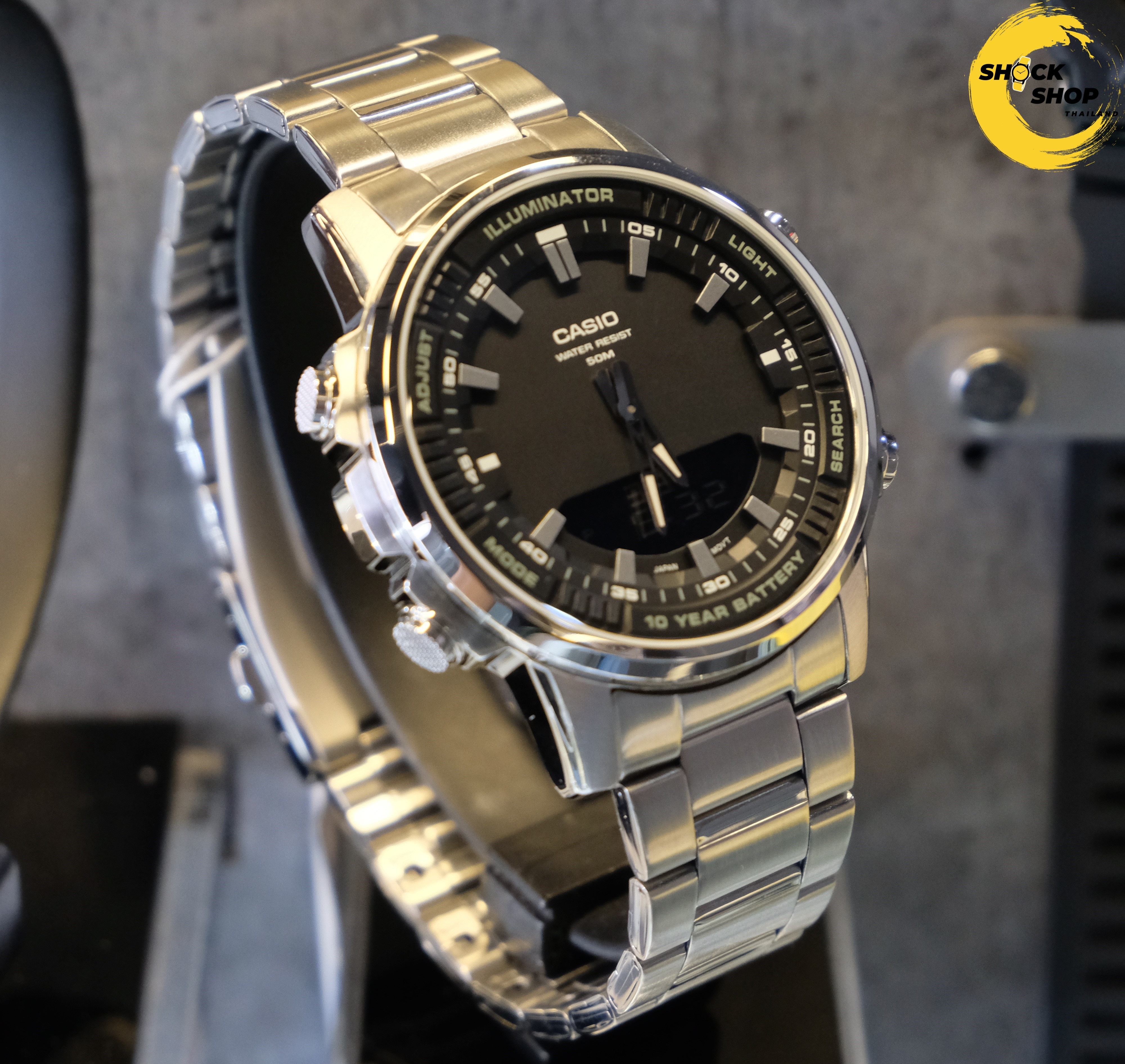 นาฬิกาผู้ชาย Casio รุ่น AMW-880D-1AV คาสิโอ
