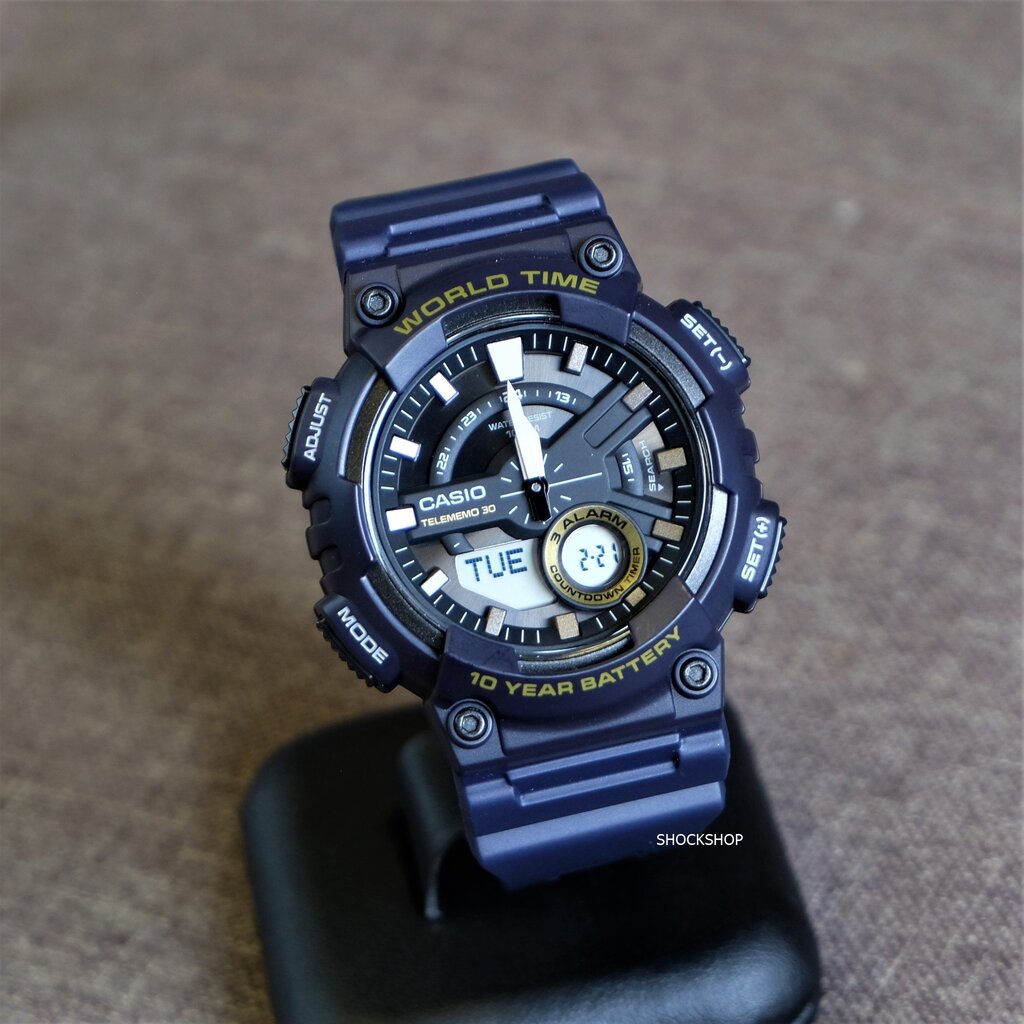 นาฬิกาผู้ชาย Casio รุ่น AEQ-110W-2AV คาสิโอ