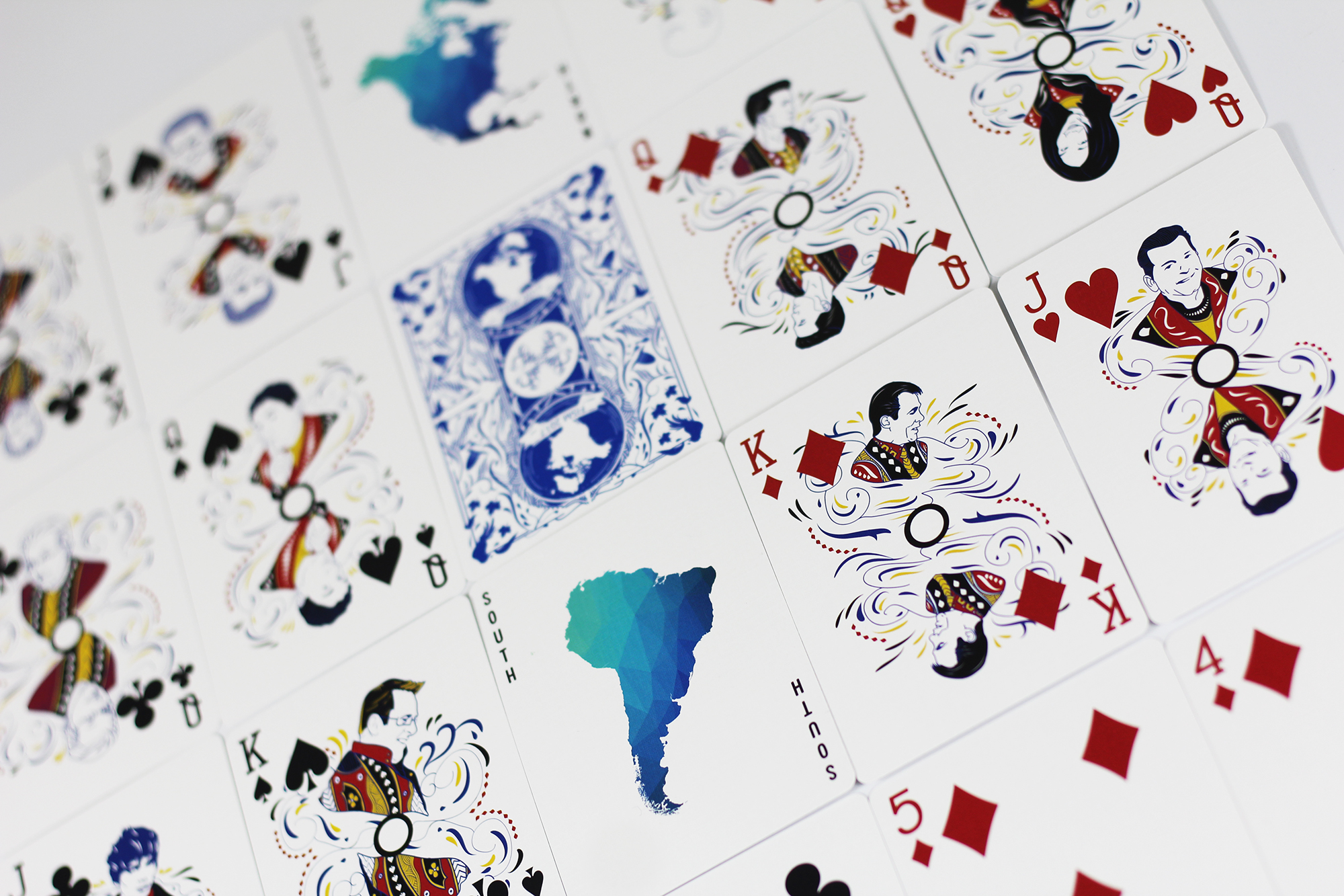 FISM Americas 2017 playing cards (Blue)