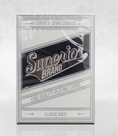 Black Superior Playing Card