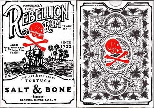 Rebellion Rum Salt and Bone Playing Cards