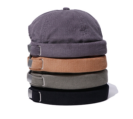หมวกมิกิลูกฟูก 4 สี [Corduroy Miki]