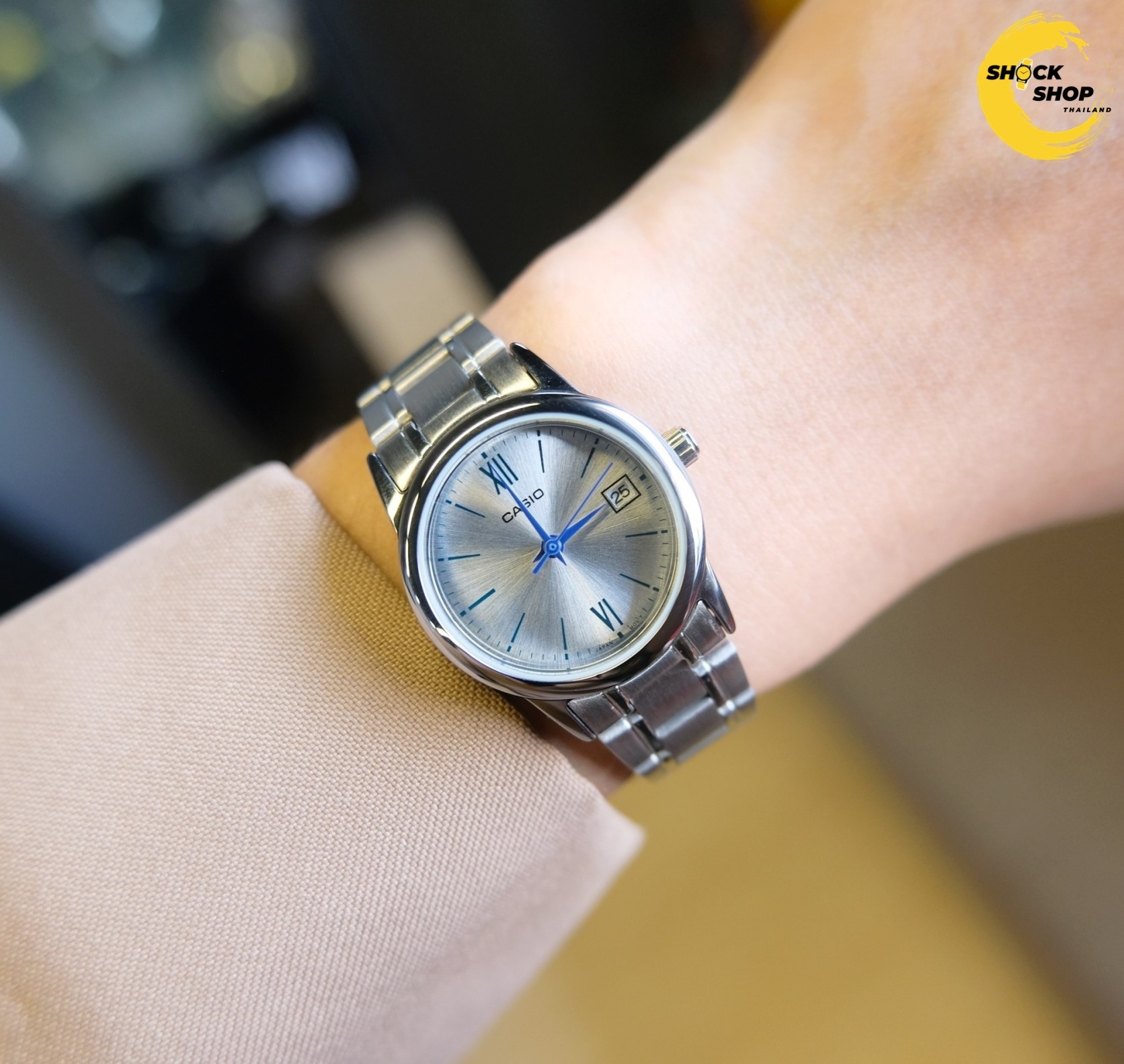 นาฬิกาผู้หญิง Casio รุ่น LTP-V002D-7B3 คาสิโอ