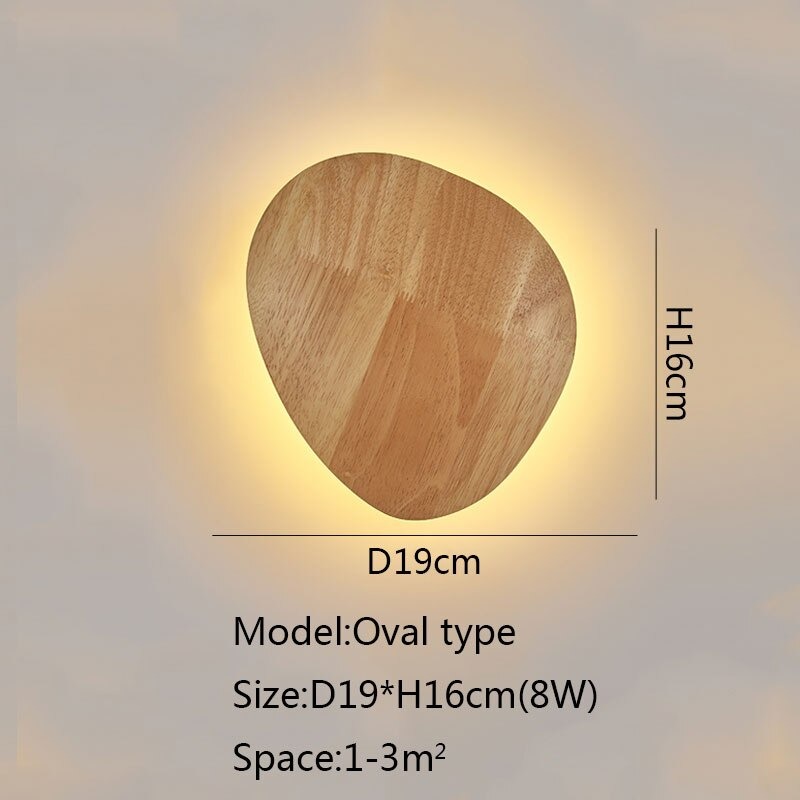 ไฟติดผนัง ไฟผนัง Wall Lamp ทรงรี 19cm. ไฟทางเดิน โคมไฟติดผนัง โคมไฟ ไฟLED สวยทันสมัย ไฟตกแต่ง หรูหรา ทนทาน ประหยัดไฟ