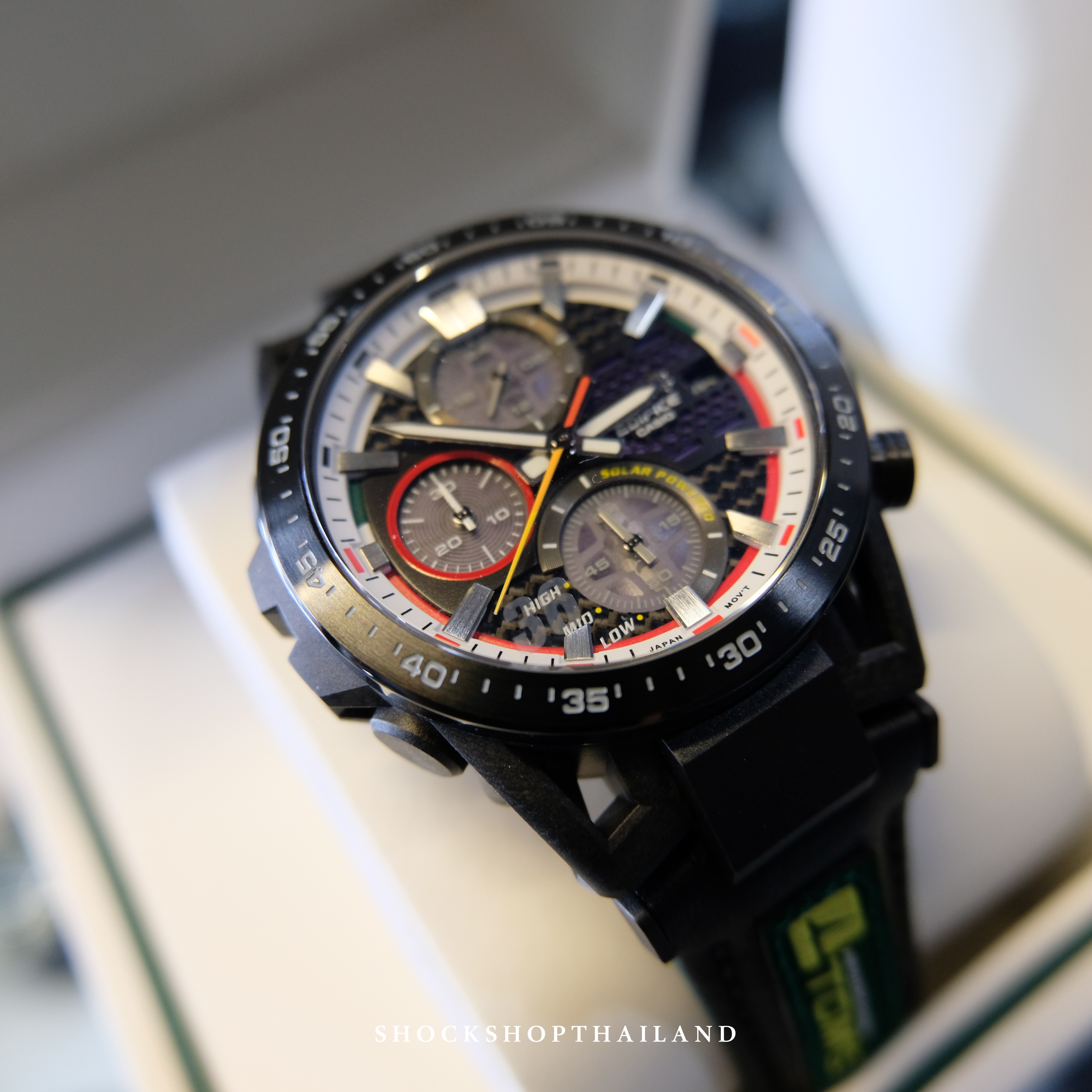 นาฬิกาผู้ชาย EDIFICE SOSPENSIONE รุ่น EFS-S641TMS-1A ฉลองครบรอบ 50 ปี ของ TOM’S