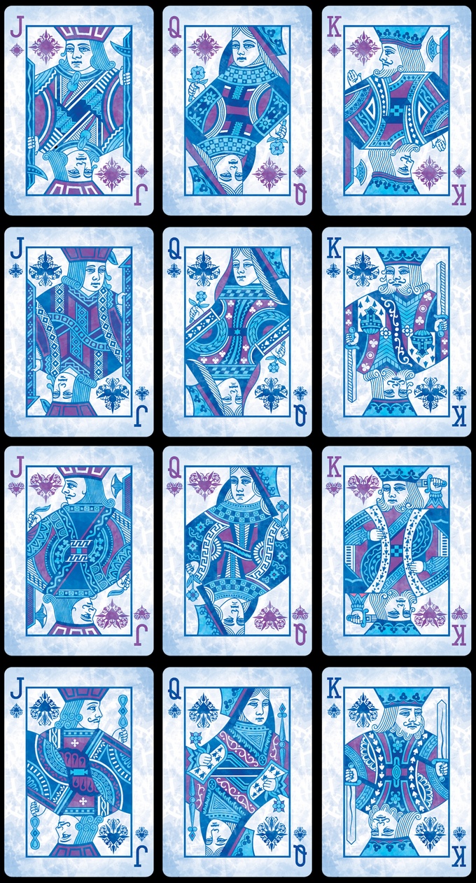 Bicycle Frost Playing Cards