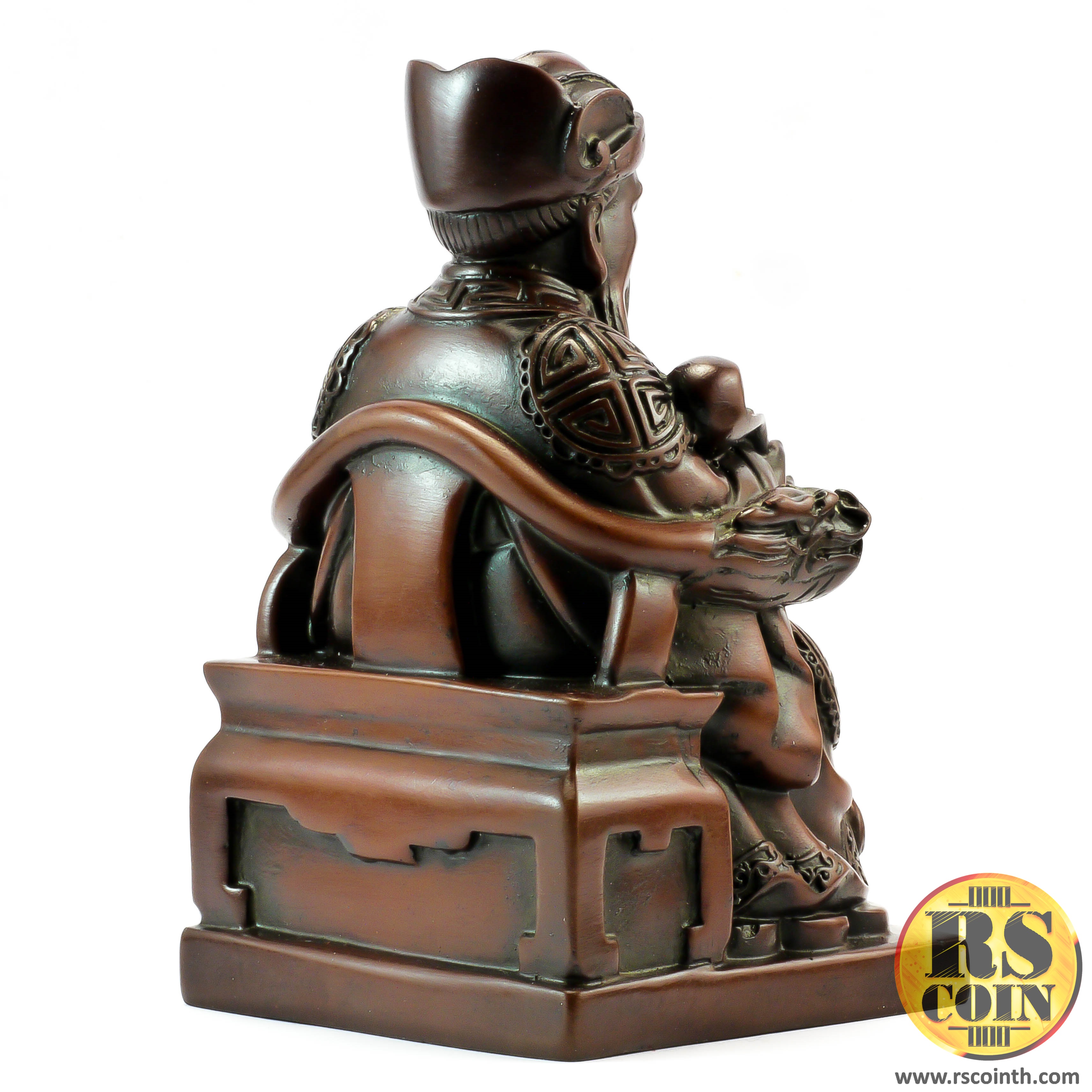 รูปปั้นหิน - ไฉซิ้งเอี้ย เทพเจ้าแห่งโชคลาภ (Thai Sculpture Stone Cai Shen God)