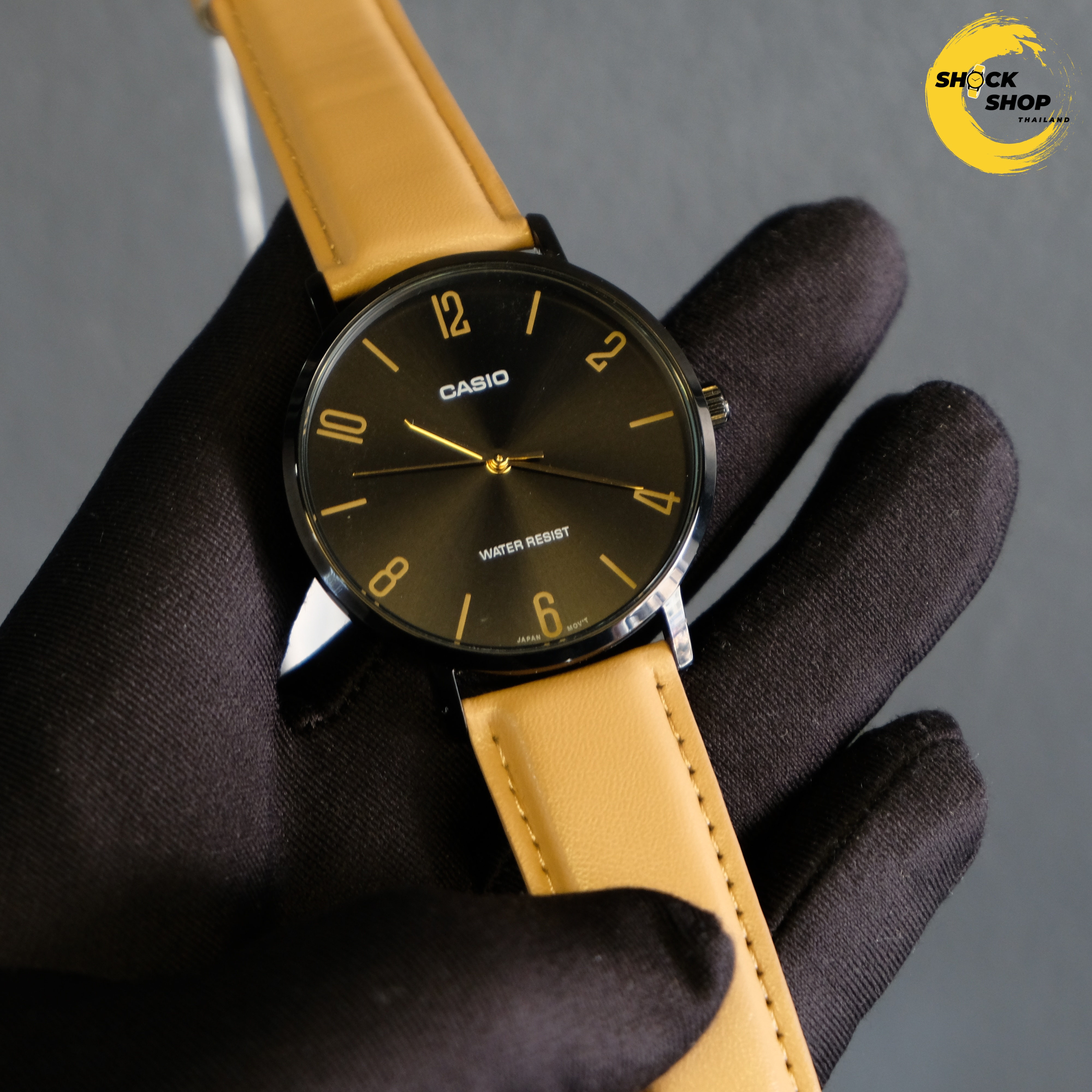 CASIO นาฬิกาผู้ชาย รุ่น MTP-VT01BL-1B คาสิโอ