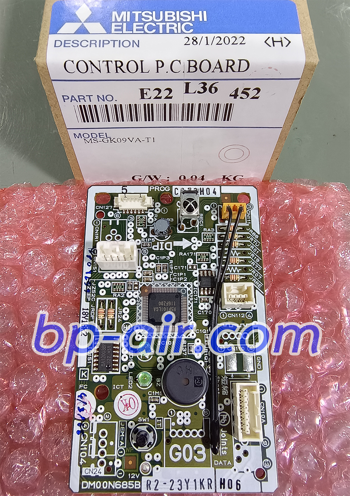 แผงบอร์ด Control P.C. E22L36452