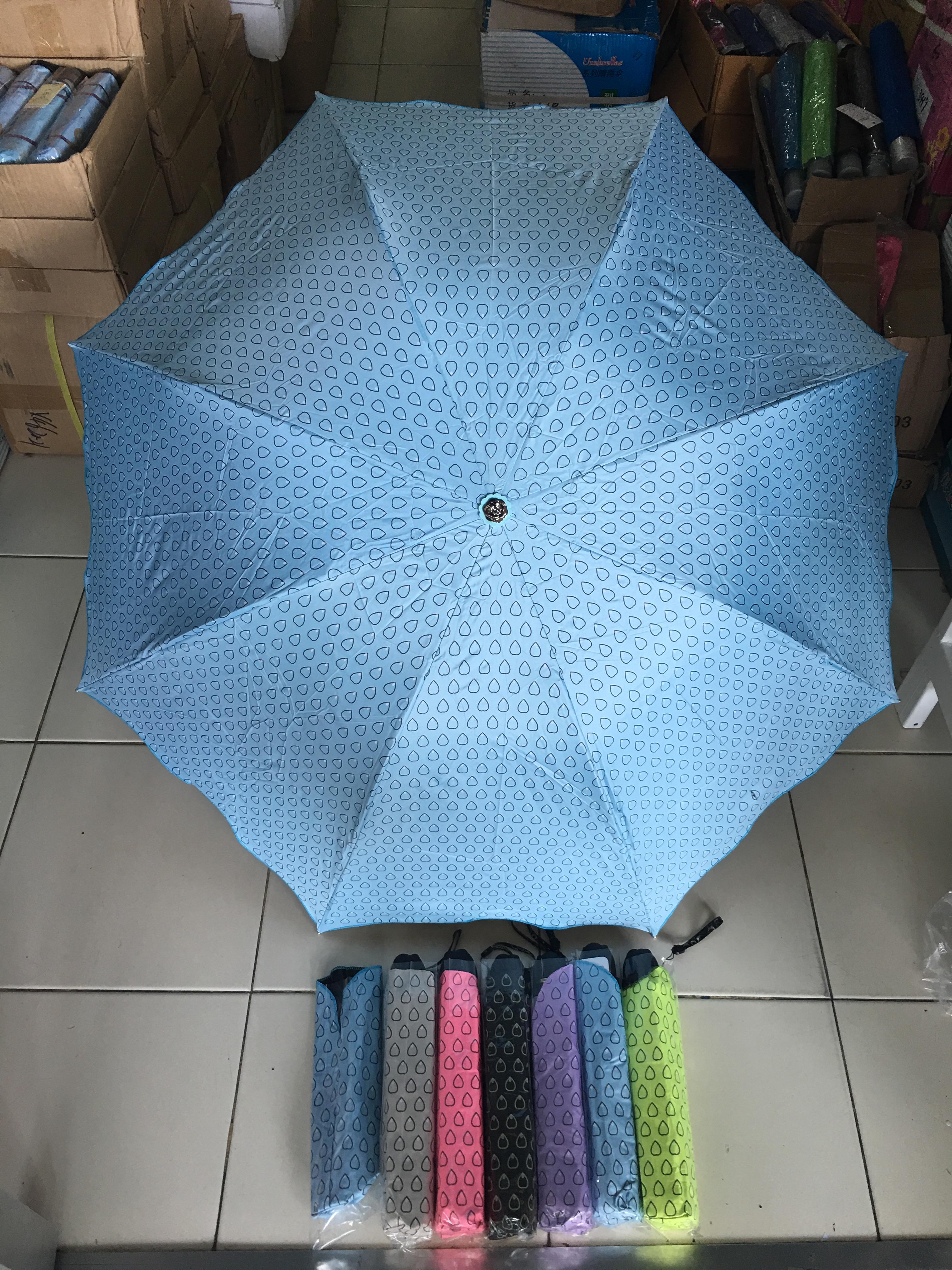 ร่มโค้งแฟชั่นยูวีดำ รหัส4302DA