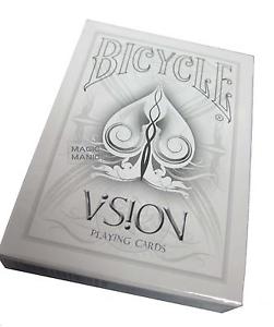 Bicycle Vision (White) Playing Cards