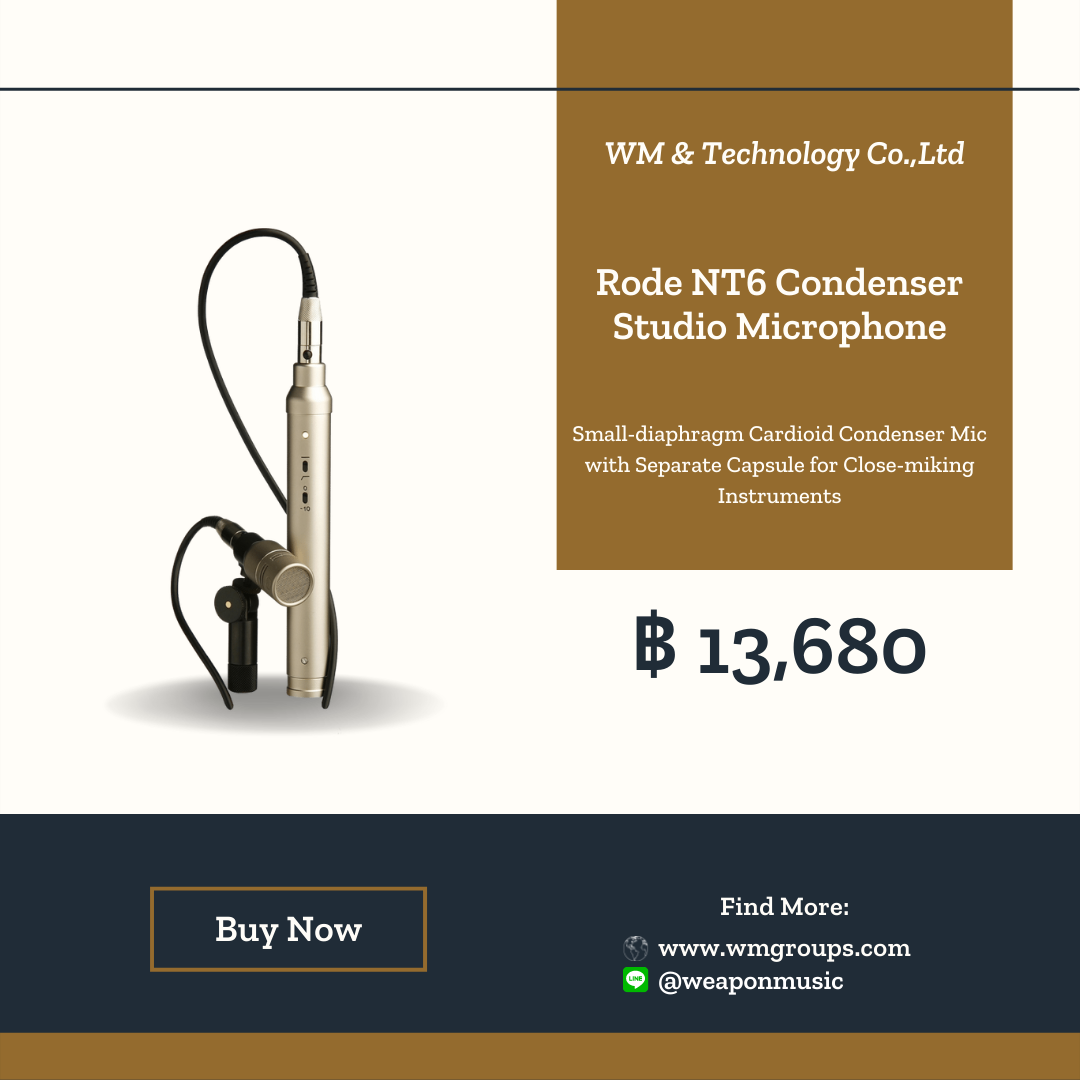 Rode NT6 Condenser Studio Microphone