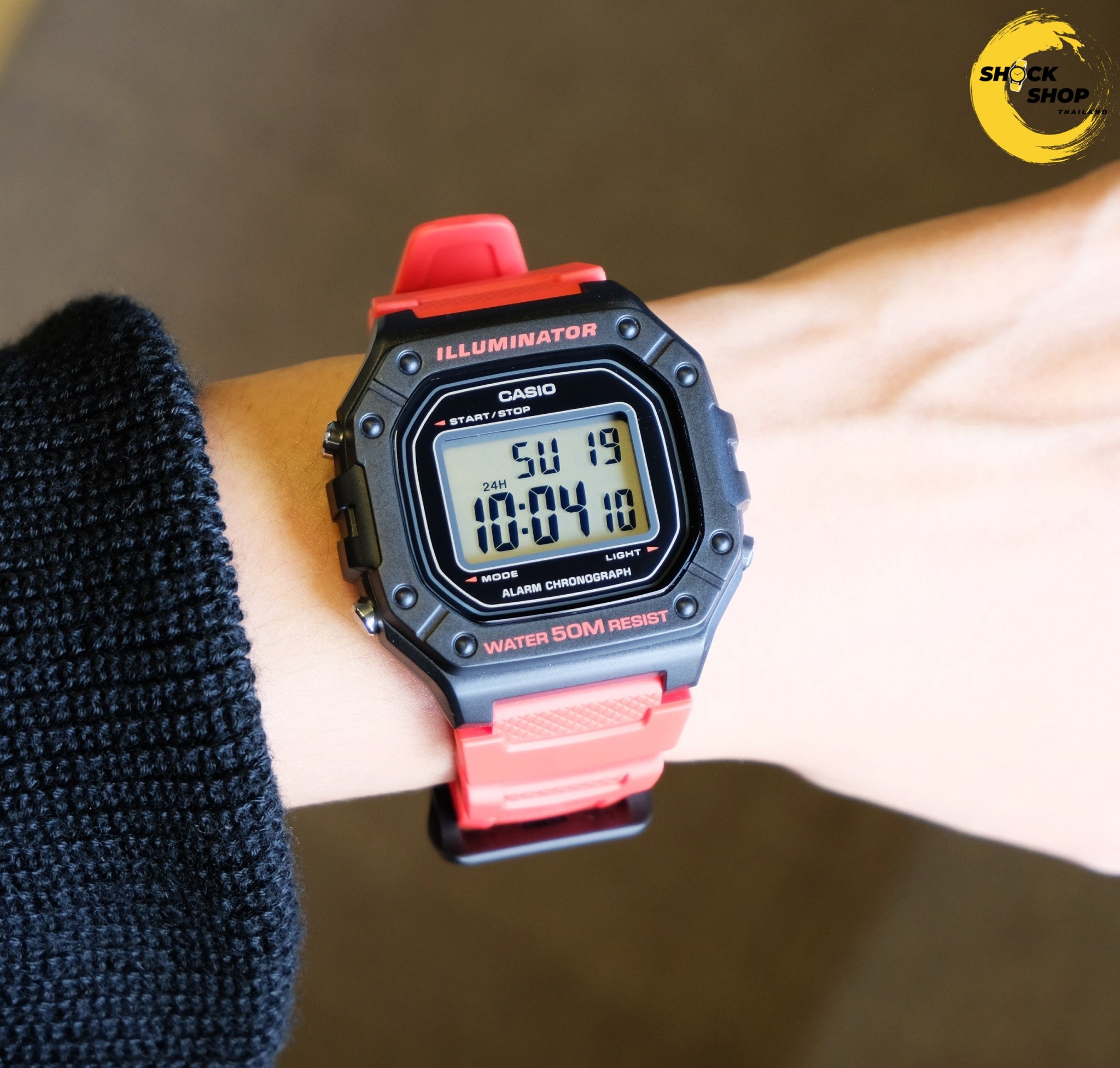 นาฬิกาข้อมือ Casio รุ่น W-218H-4BV คาสิโอ