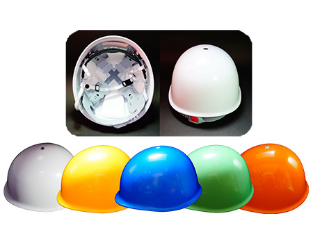 หมวกเซ็ฟตี้ ทรงญี่ปุ่นมอก.368-2538สีแดง สีเหลือง สีฟ้า