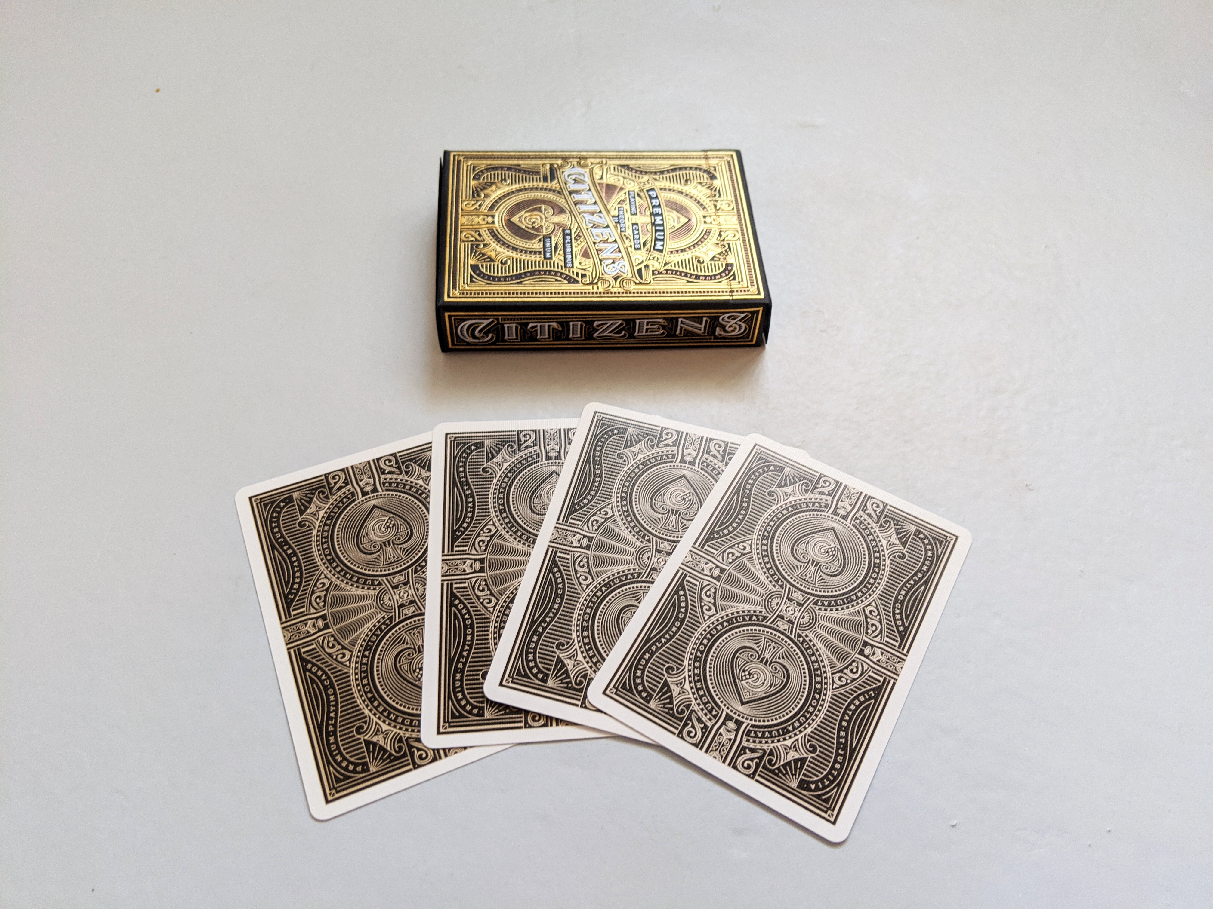 Citizens Playing Cards By Theory11