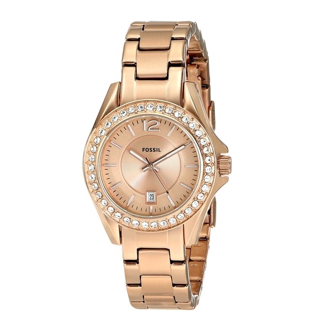 นาฬิกา Fossil รุ่น ES2889 นาฬิกาข้อมือผู้หญิง ของแท้ รับประกันศูนย์ 2 ปี ส่งพร้อมกล่อง และใบรับประกันศูนย์