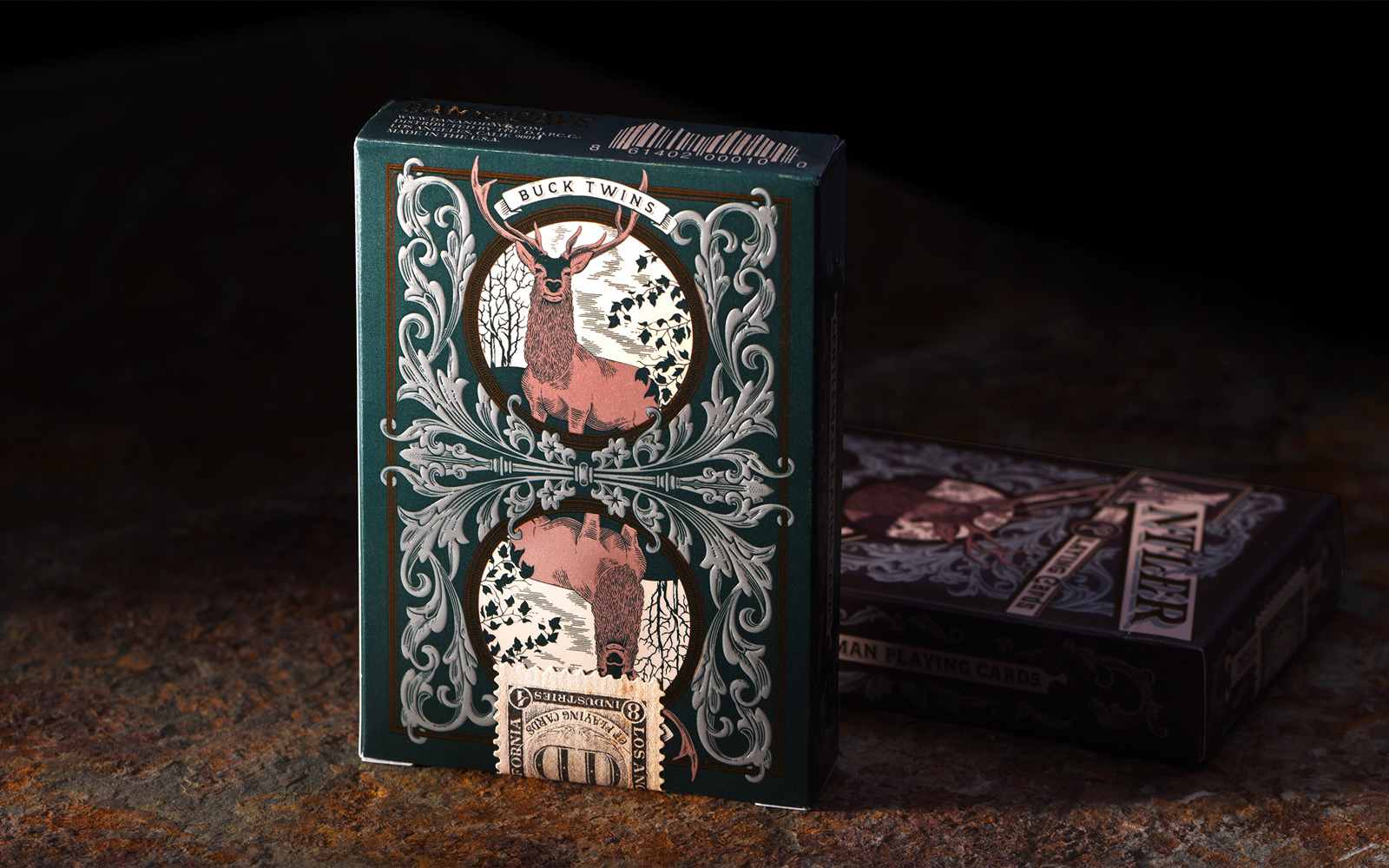 Green Antler Playing Cards