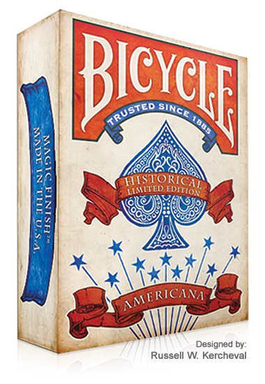 Bicycle Americana Red Playing Cards