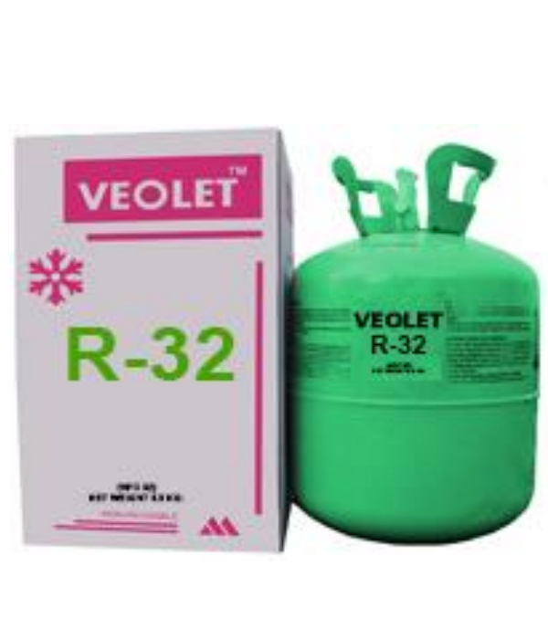 น้ำยาแอร์ R-32 VEOLET บรรจุ 7 kg. ขายพร้อมถัง