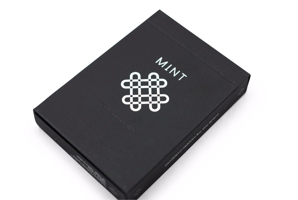 Black Mint Playing Cards by 52kards