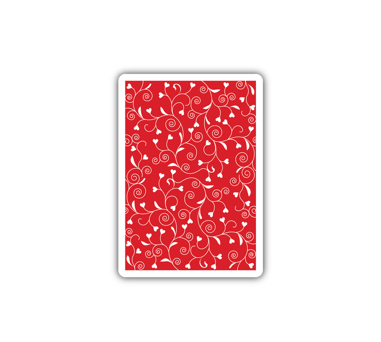 Love U Playing Cards