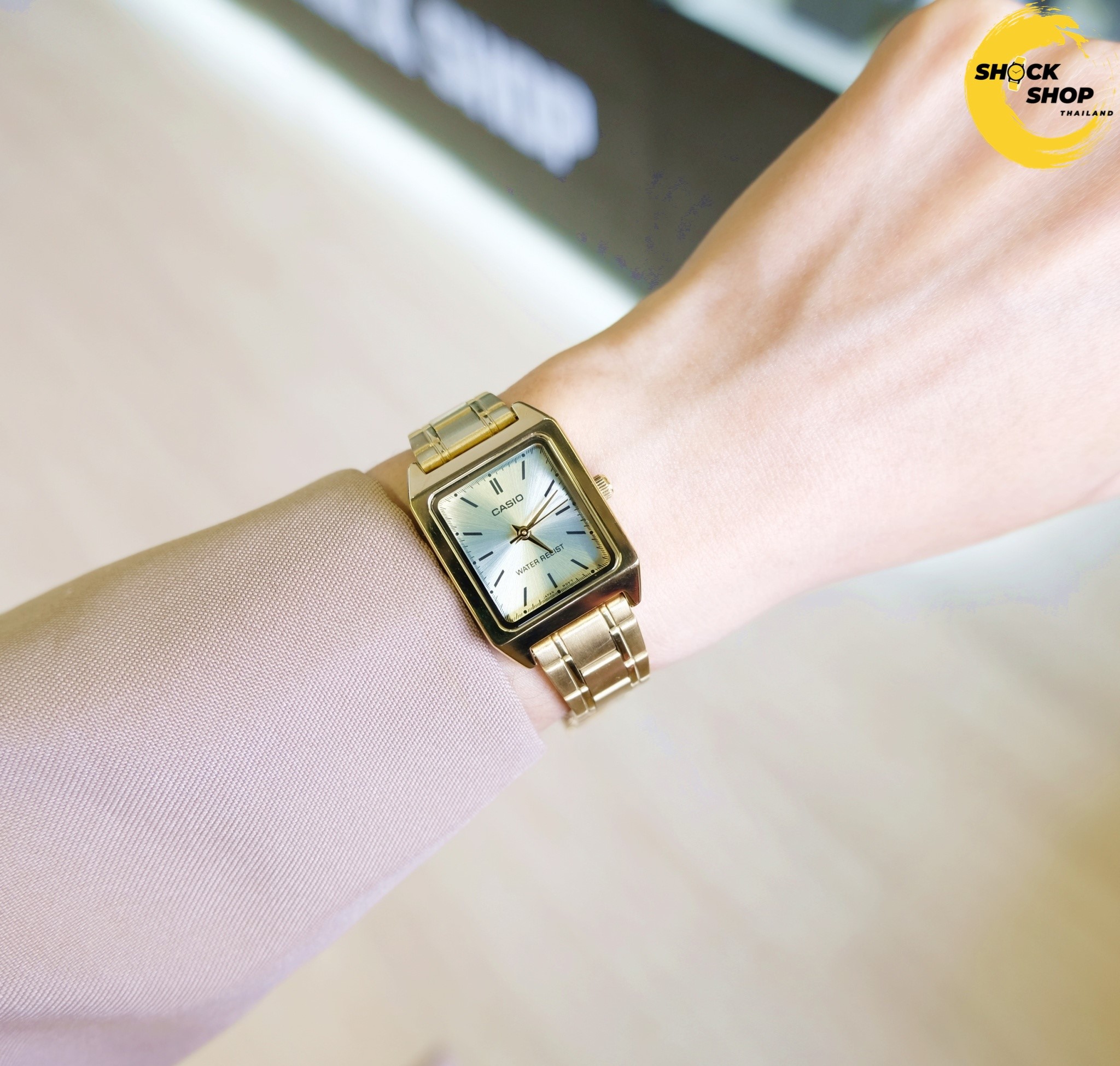 นาฬิกาผู้หญิง Casio Dress อะนาล็อก รุ่น LTP-V007G-9E คาสิโอ