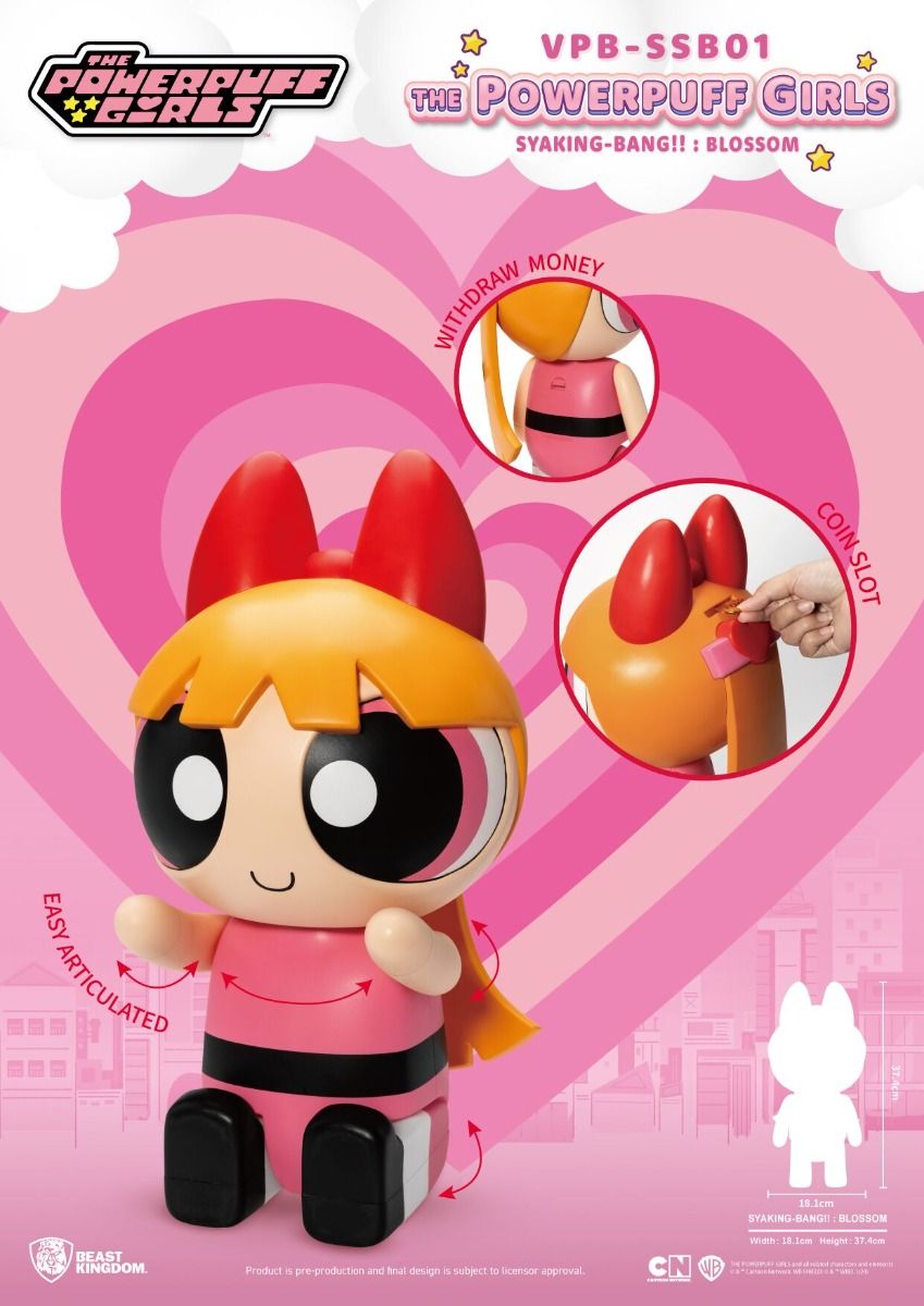 The Powerpuff Girls Blossom SYAKING-BANG