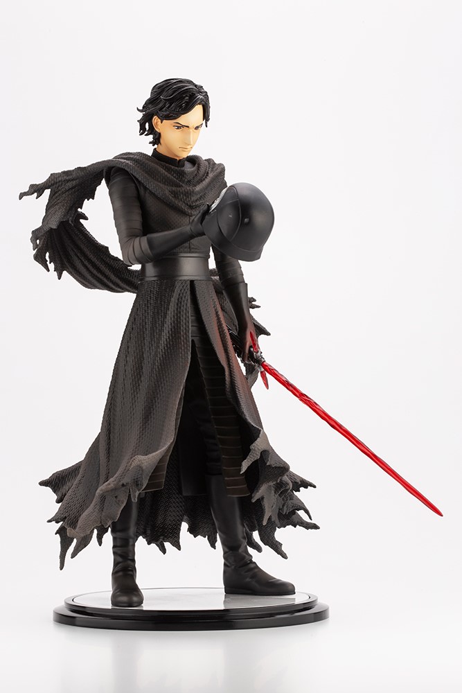 Kylo Ren Cloaked in Shadows