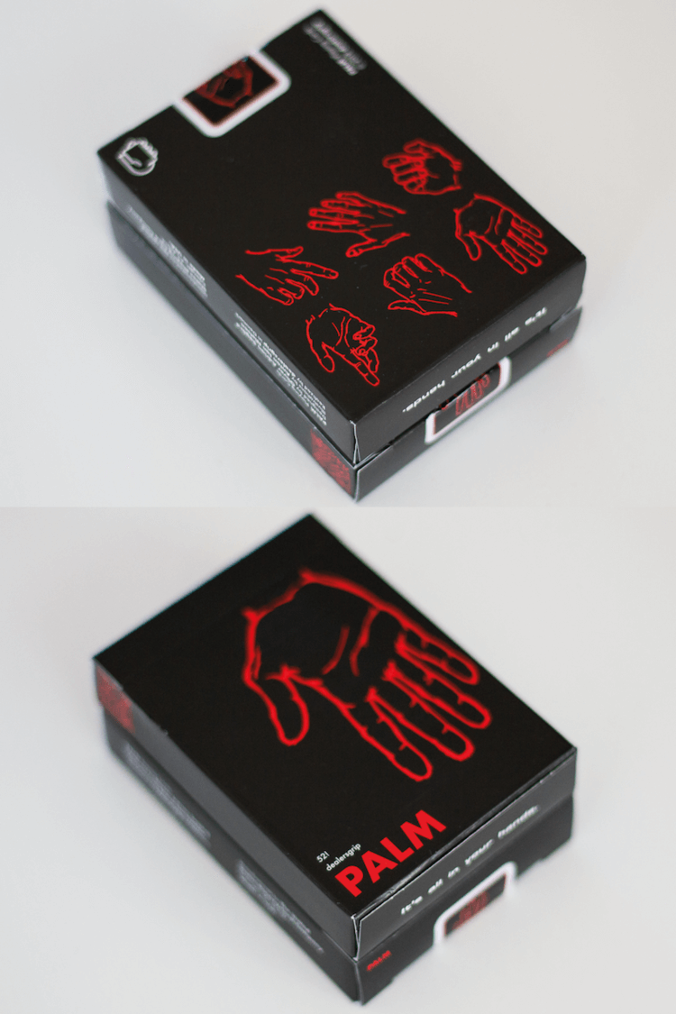 PALM Playing Cards by Dealersgrip