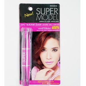 Mistine SUPER MODEL MIRACLE LASH MASCARA มิสทิน ซุปเปอร์ โมเดล มิราเคิล แลช มาสคาร่า 5.5 กรัม