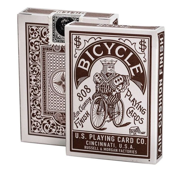 Bicycle Autobike Playing cards (Brown)