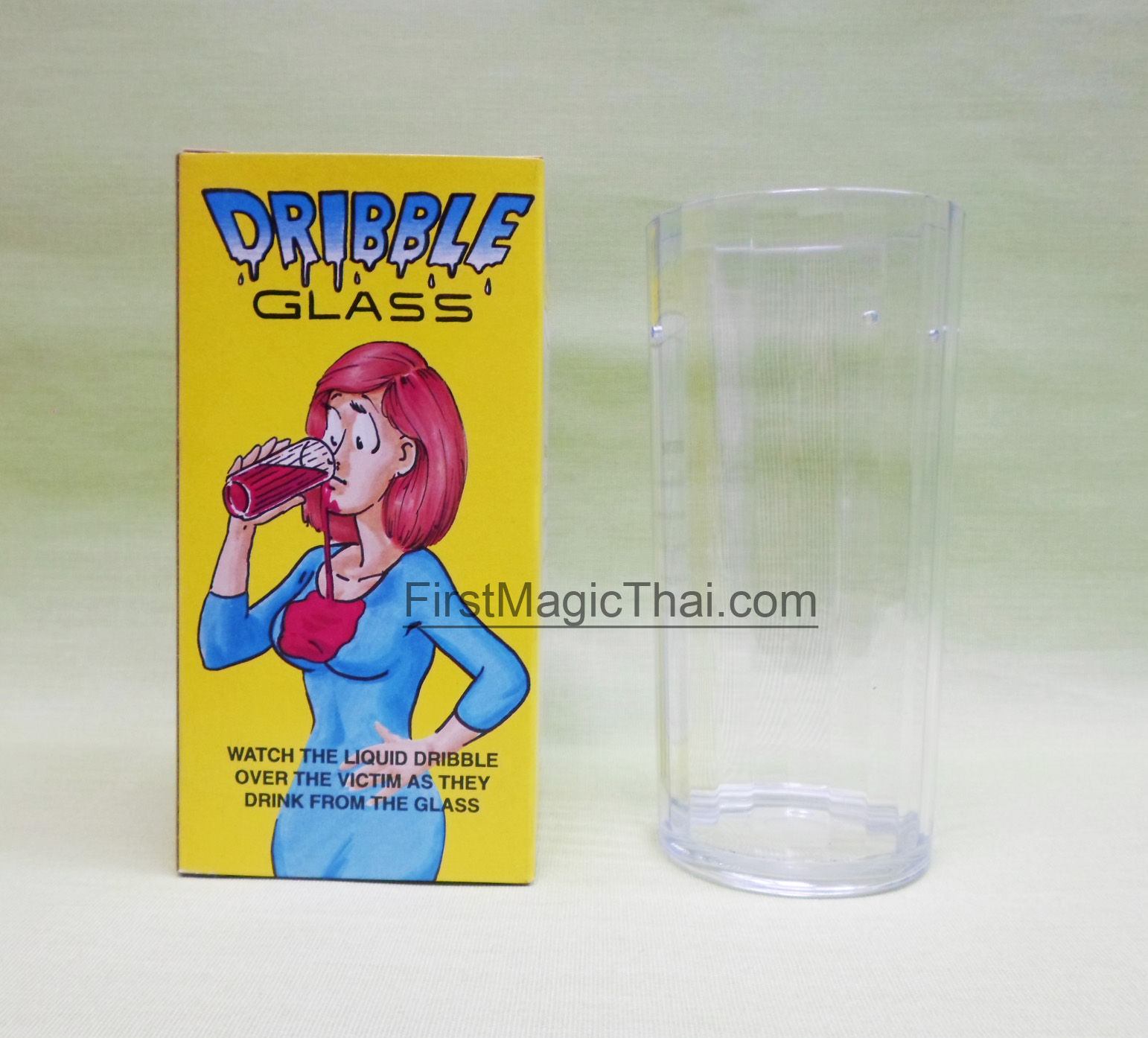 แก้วน้ำหก (Dribble Glass)