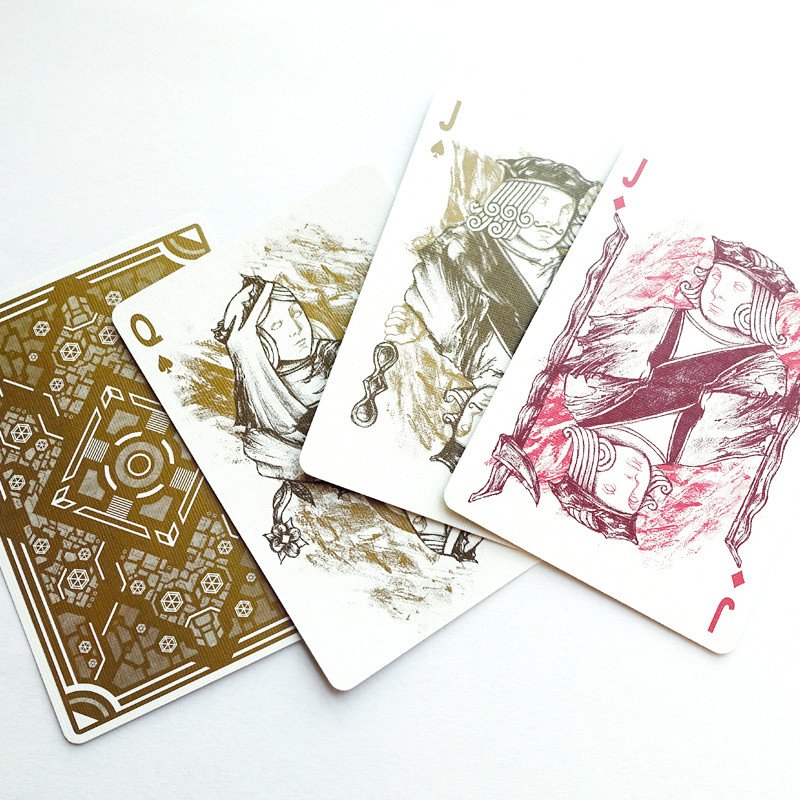 Bicycle Utopia Gold Edition Playing Cards