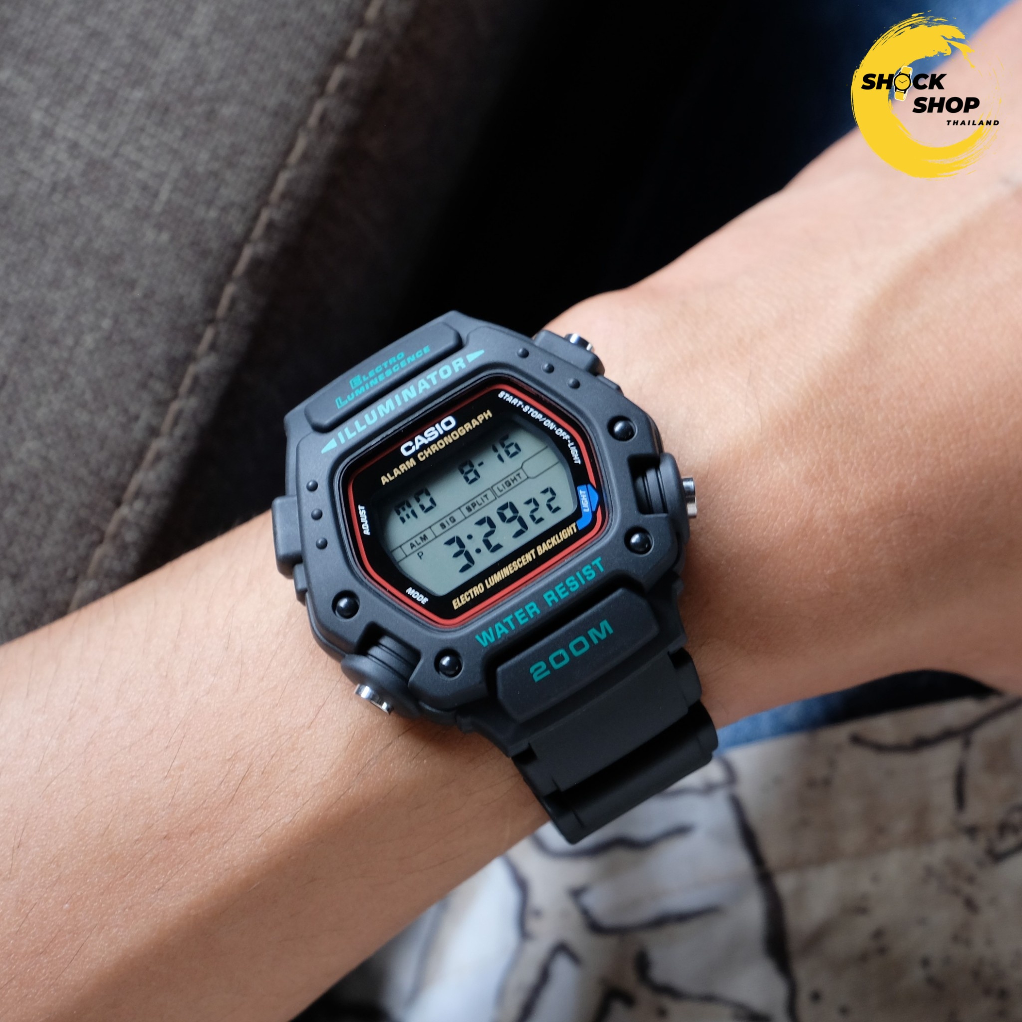 CASIO นาฬิกาผู้ชาย รุ่น DW-290-1VS คาสิโอ