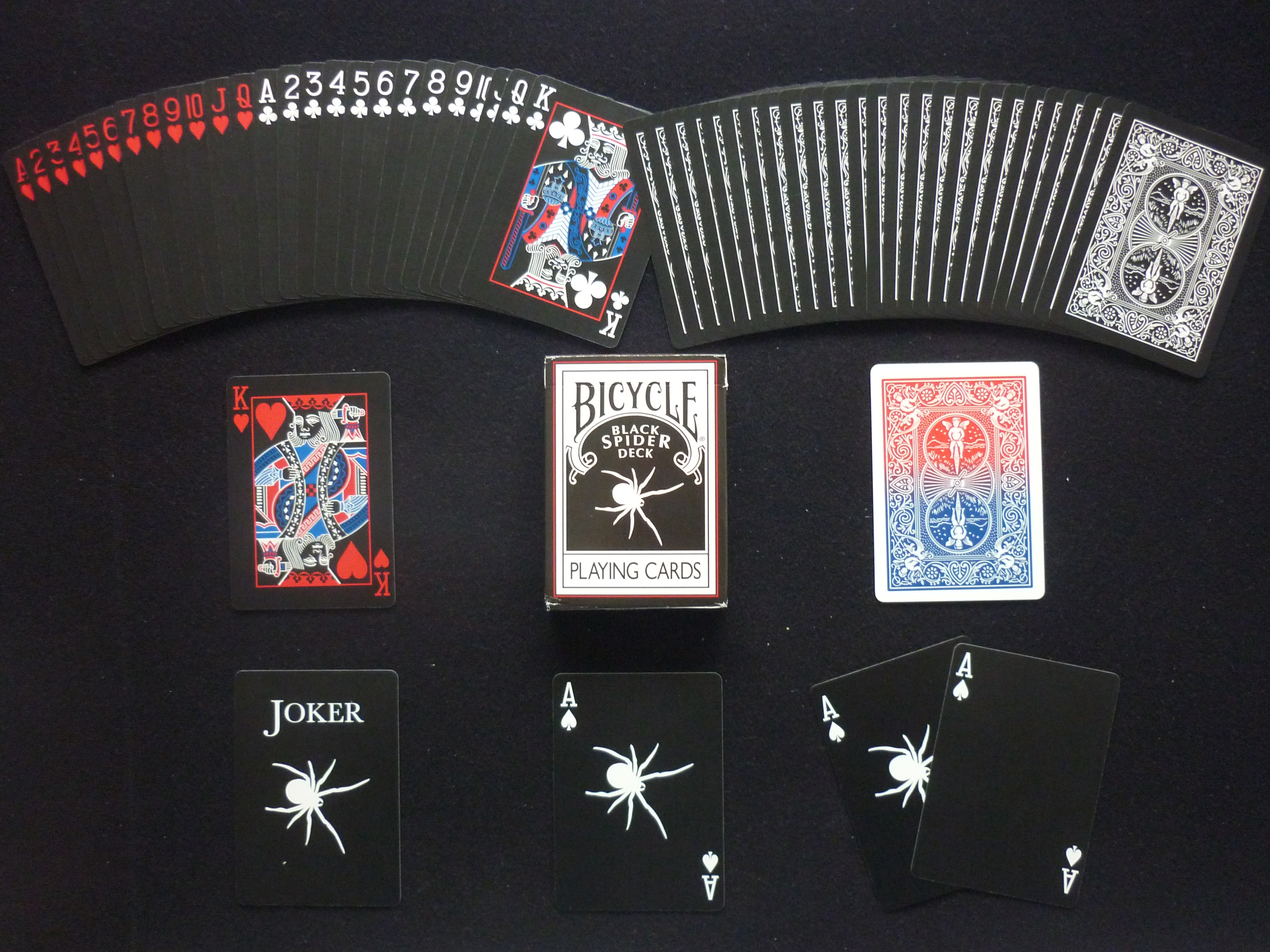 Bicycle Spider Deck