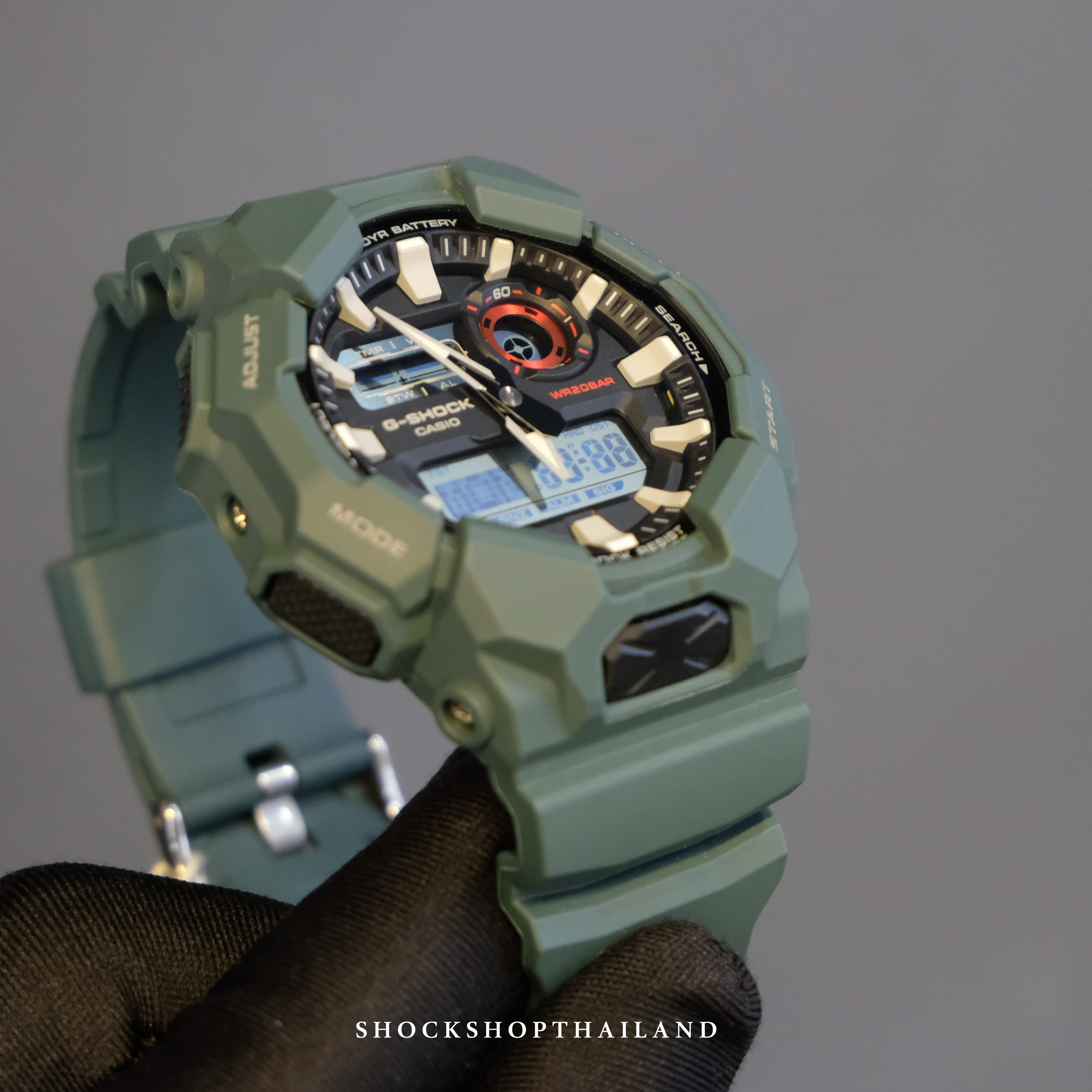 Casio G-Shock นาฬิกาผู้ชาย รุ่น GA-010-2A ซีรีส์ GA-010 จีช็อค