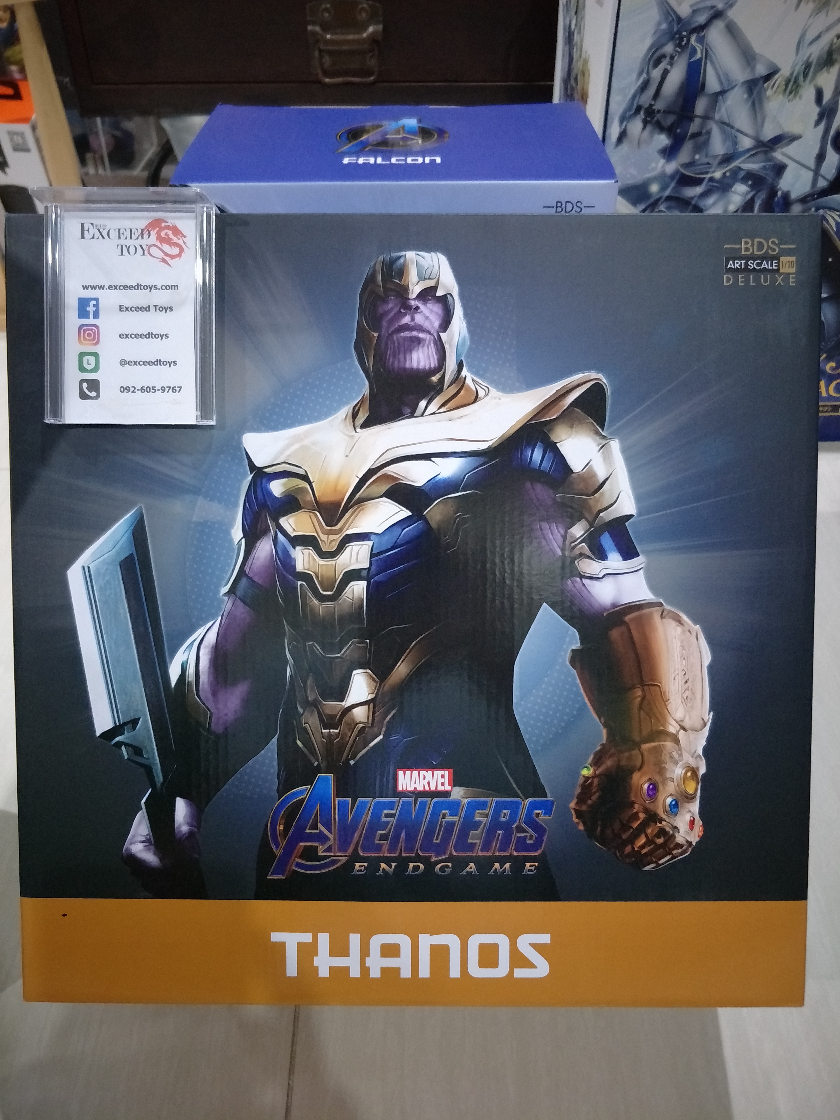 Thanos Deluxe Avengers: Endgame 1/10 ironstudios