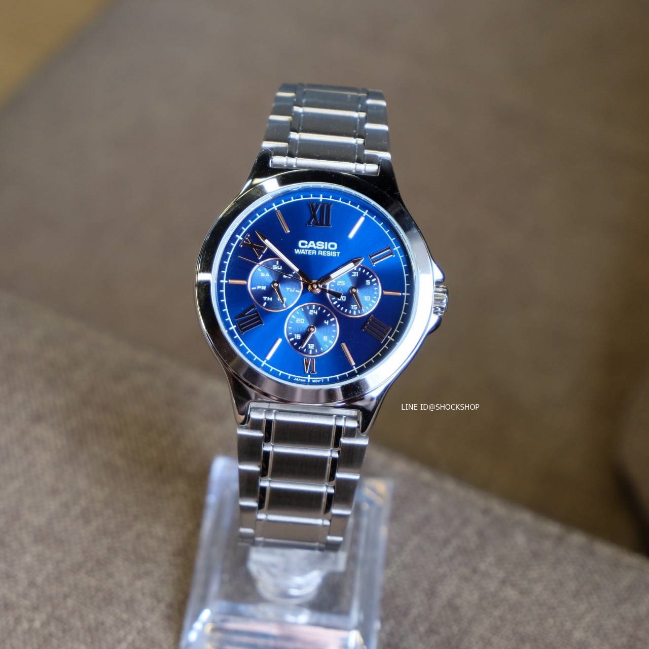 นาฬิกาผู้ชาย Casio รุ่น MTP-V300D-2A คาสิโอ