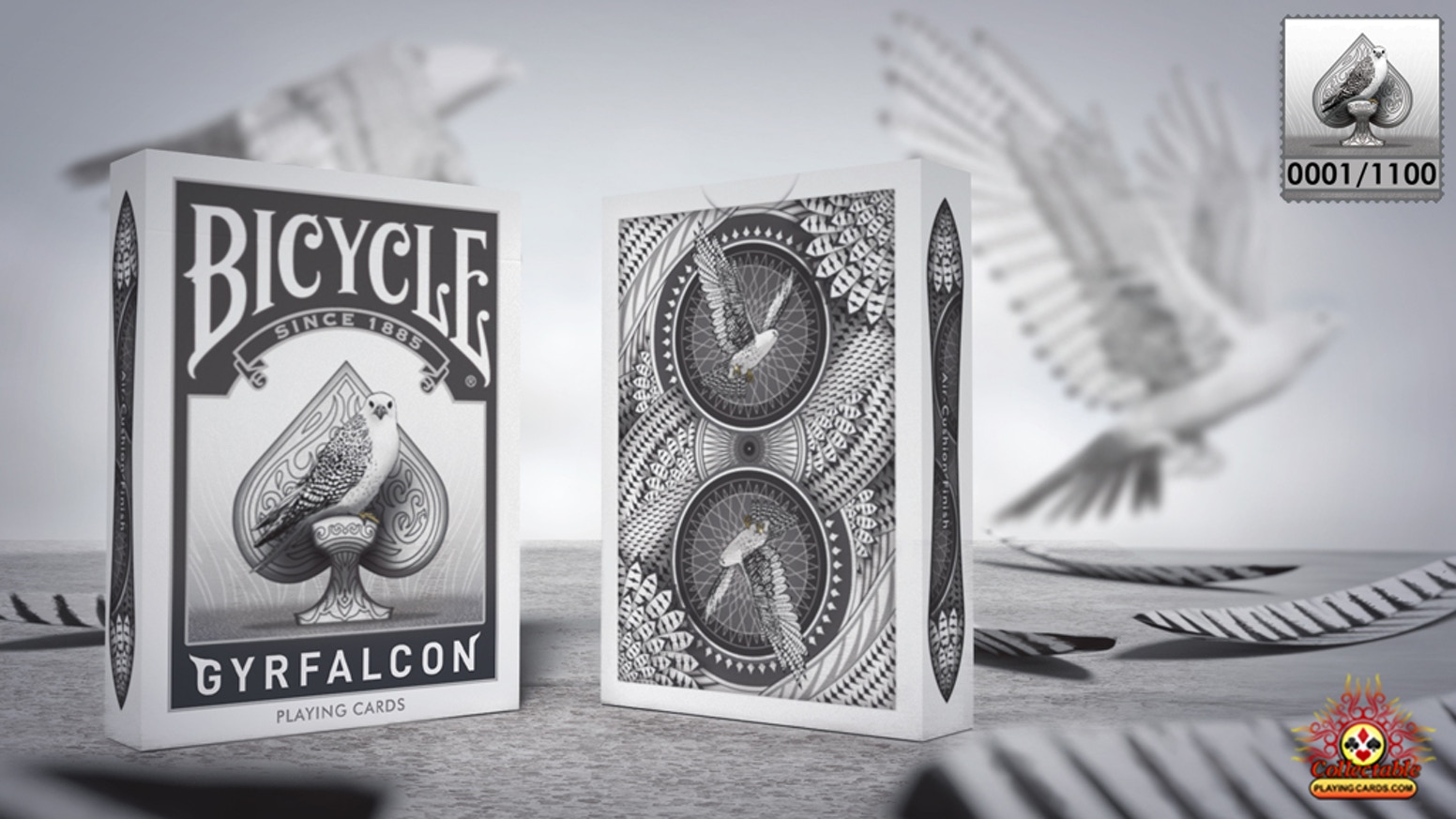 Bicycle Limited Edition Gyrfalcon Playing Cards